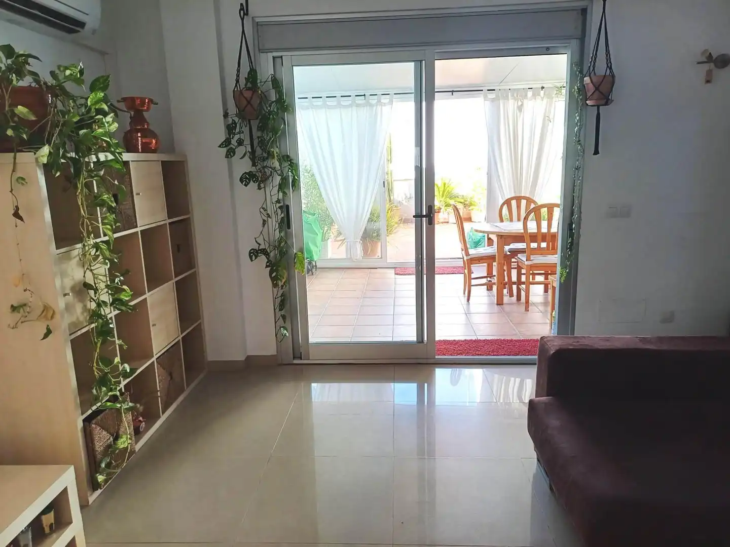 Sala de estar de Planta baja de alquiler en  Palma de Mallorca con Aire acondicionado, Calefacción y Terraza