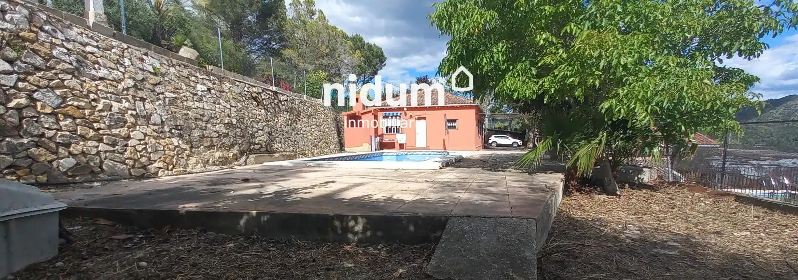 Vista exterior de Casa o xalet en venda en Xàtiva amb Aire condicionat, Traster i Piscina
