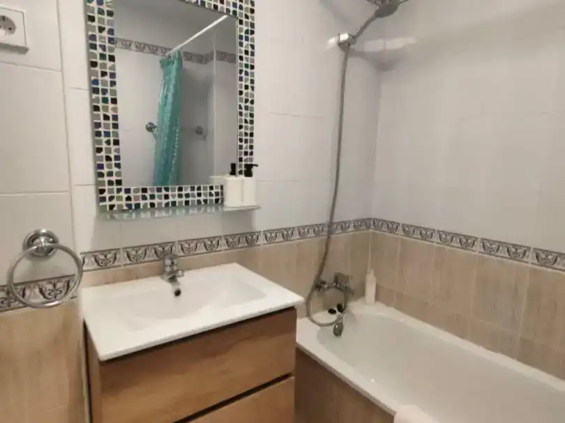 Bathroom of Flat for rent in El Faro de Calaburra - Chaparral