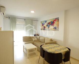 Living room of Flat for sale in Vélez-Málaga  with Terrace, Furnished and Community pool