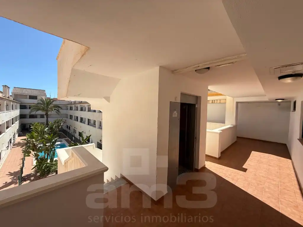 Terraza de Ático en venta en Vera con Piscina y Amueblado