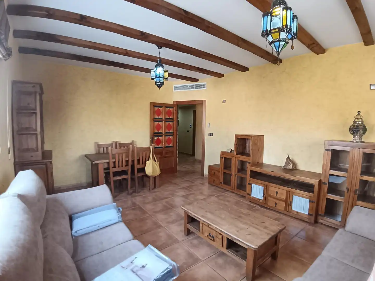 Wohnzimmer von Wohnung zur Miete in Murcia mit Klimaanlage, Heizung und Möbliert