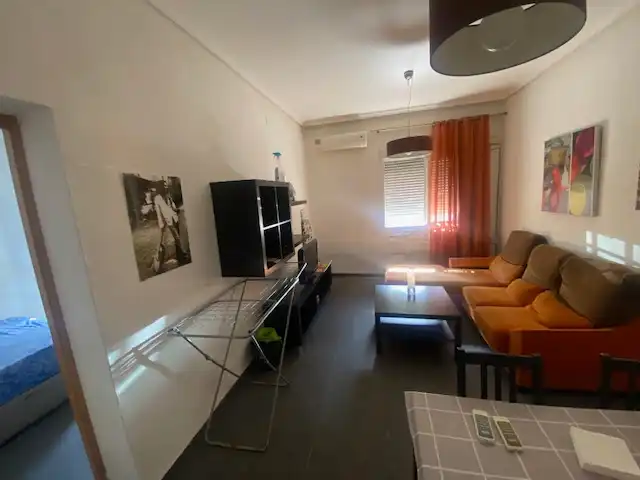 Sala de estar de Piso de alquiler en Sevilla con Aire acondicionado, Amueblado y Lavadora