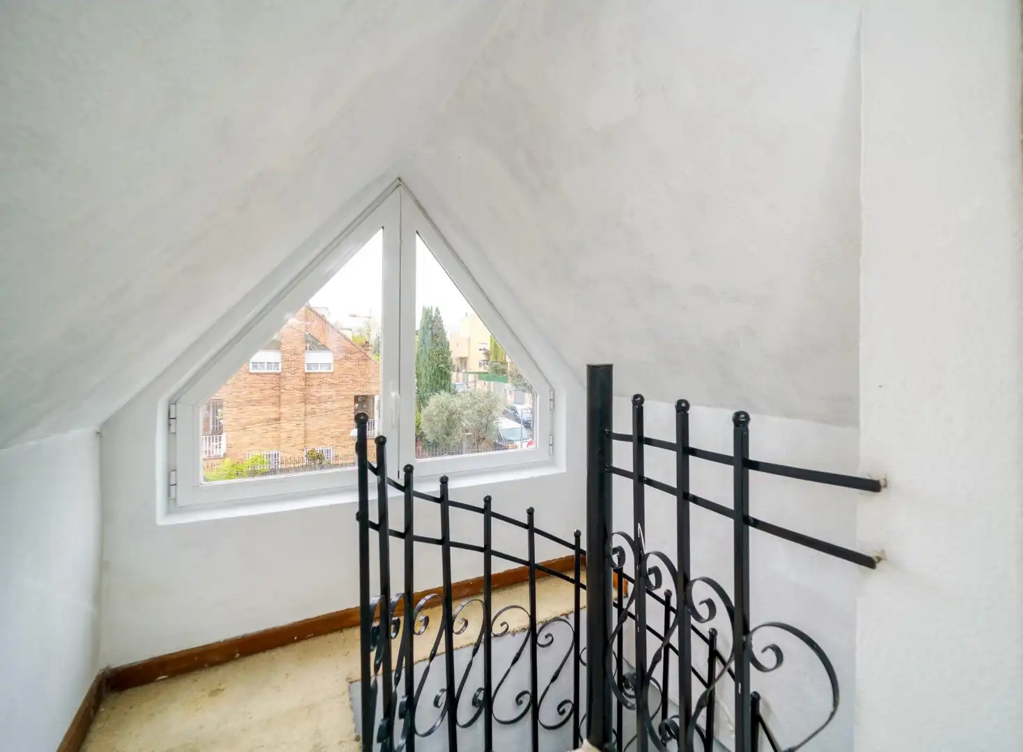 Terraza de Casa adosada en venta en Madrid con Calefacción y Jardín privado