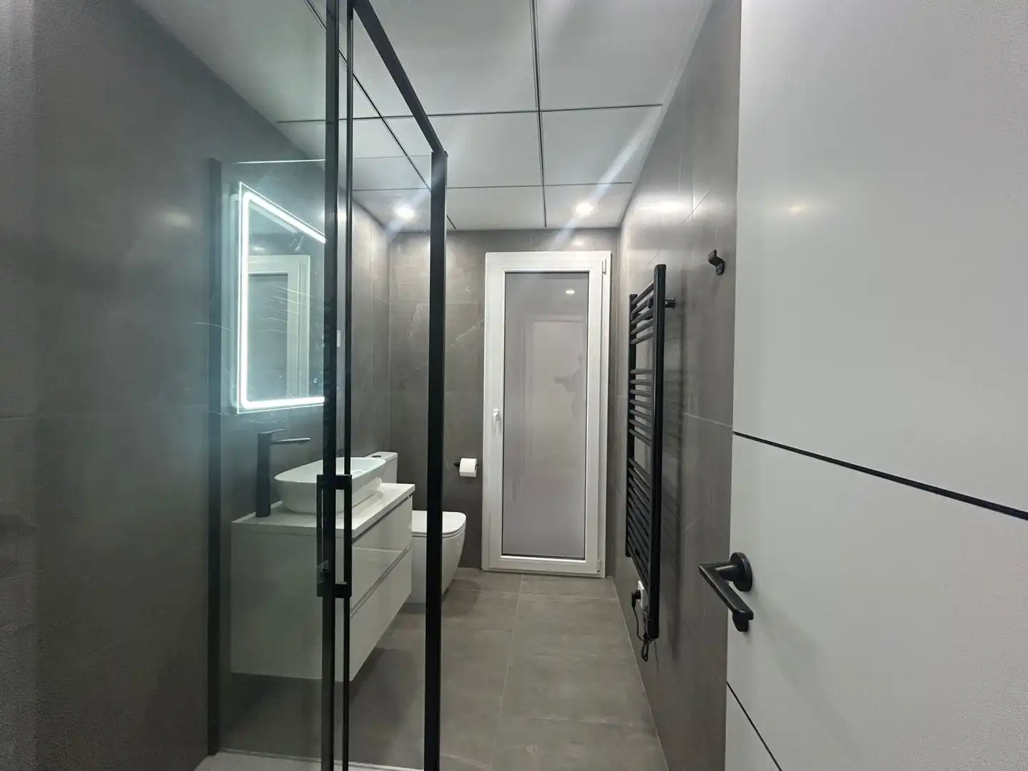 Bathroom of Flat for rent in Tarragona  with Air Conditioner, Heating and Furnished