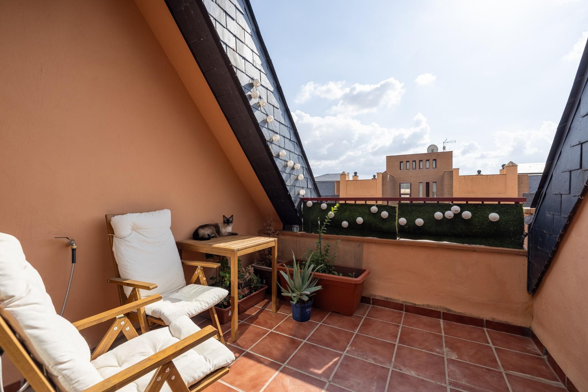 Terrace of Attic for sale in  Granada Capital  with Heating, Private garden and Terrace