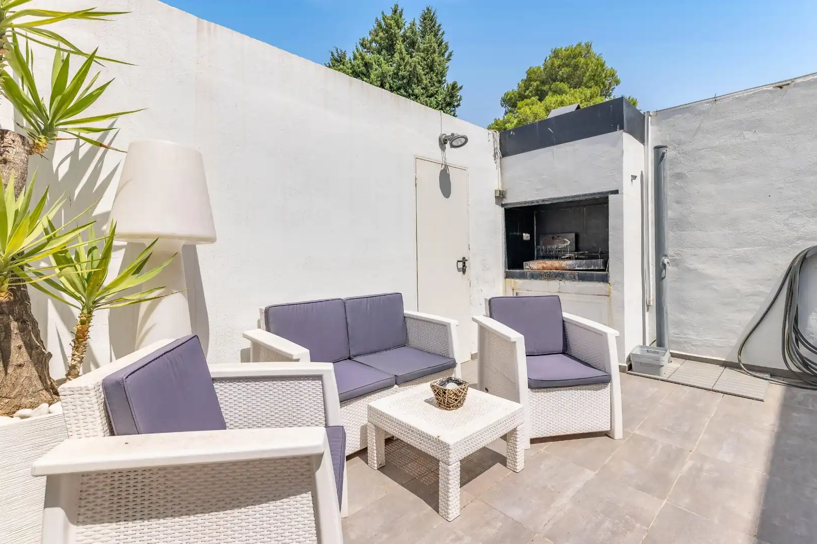 Terraza de Casa adosada en venta en Benimuslem con Aire acondicionado, Calefacción y Parquet
