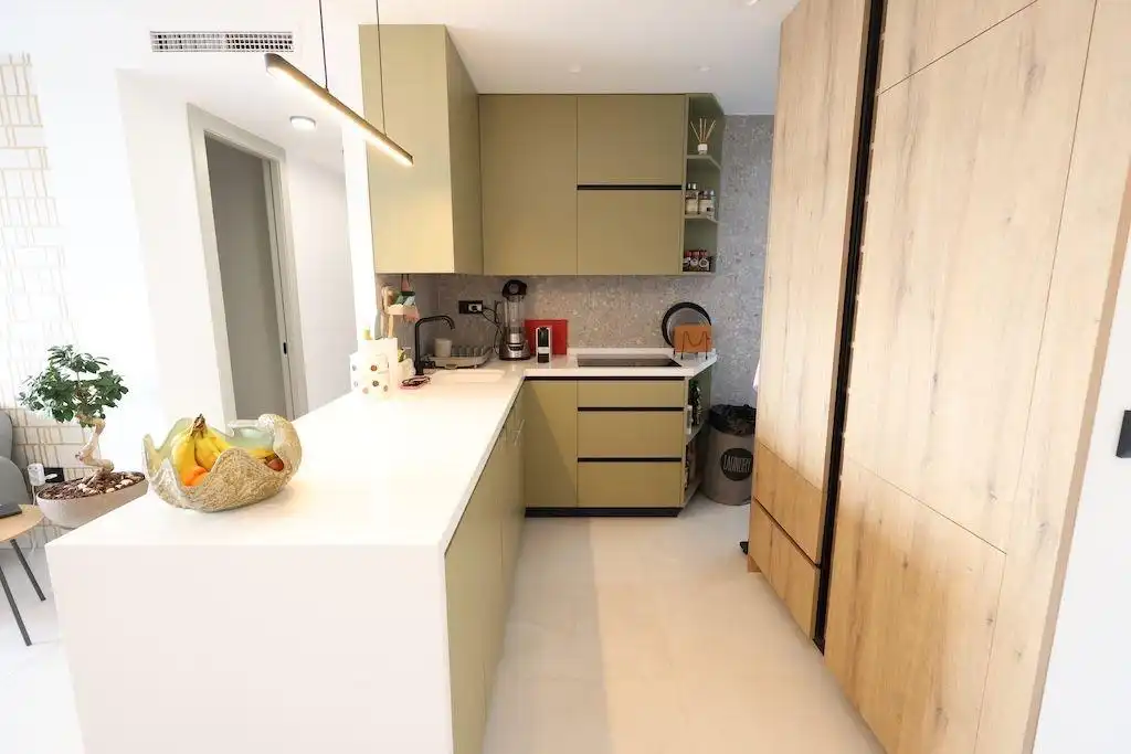 Cuina de Apartament en venda en Pilar de la Horadada amb Moblat