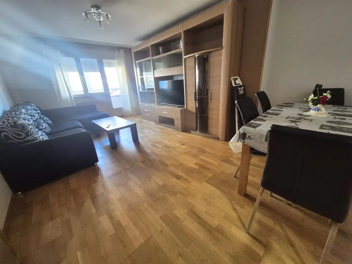 Sala de estar de Piso de alquiler en Ávila con Calefacción y Amueblado