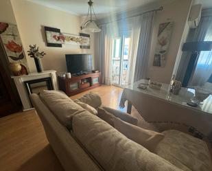 Living room of Flat for sale in  Huelva Capital  with Air Conditioner, Furnished and Balcony