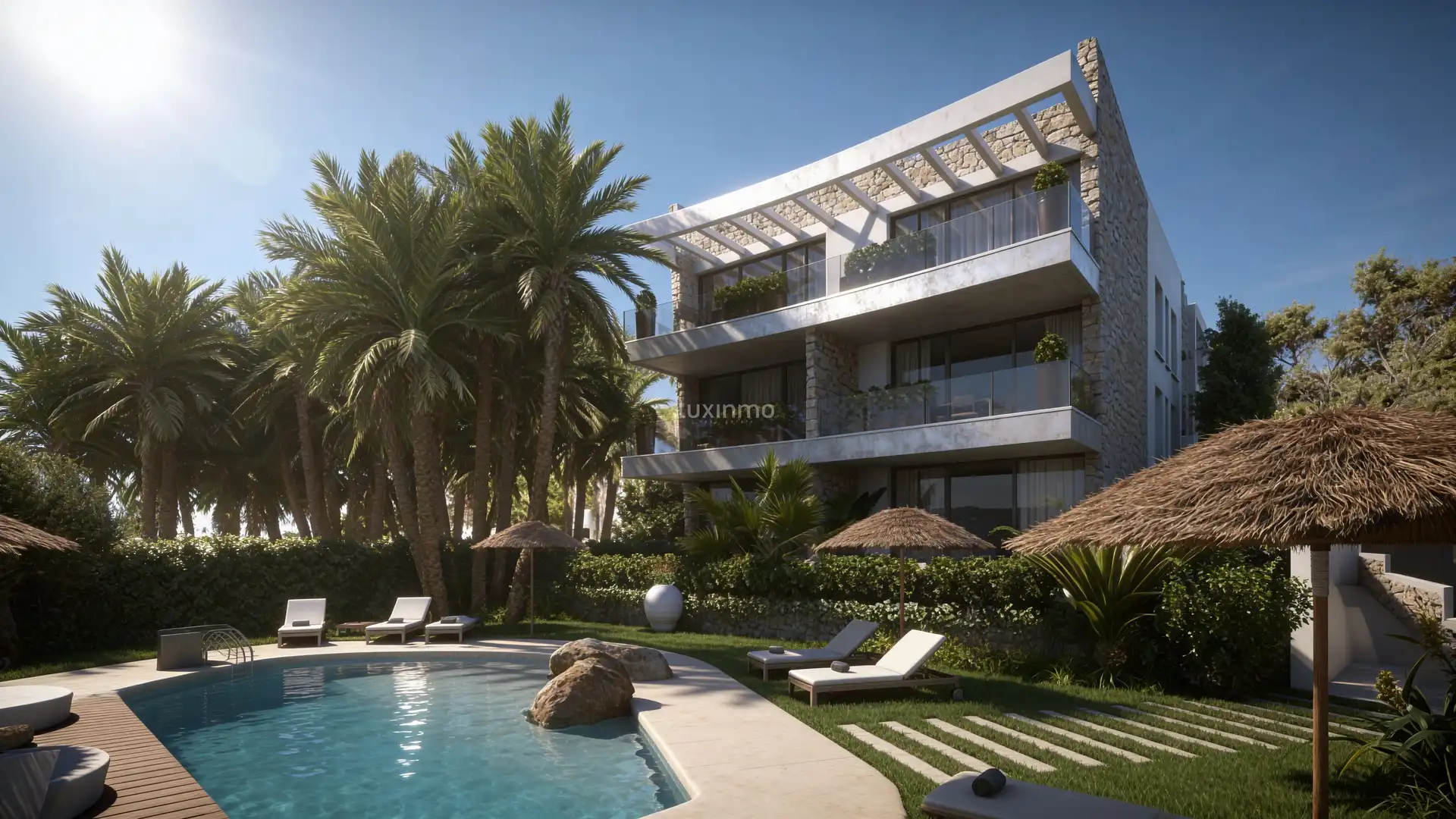 Penthouse with pool for sale in Sant Antoni de Portmany