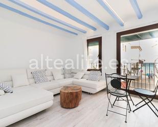 Sala d'estar de Apartament de lloguer en Altea amb Balcó