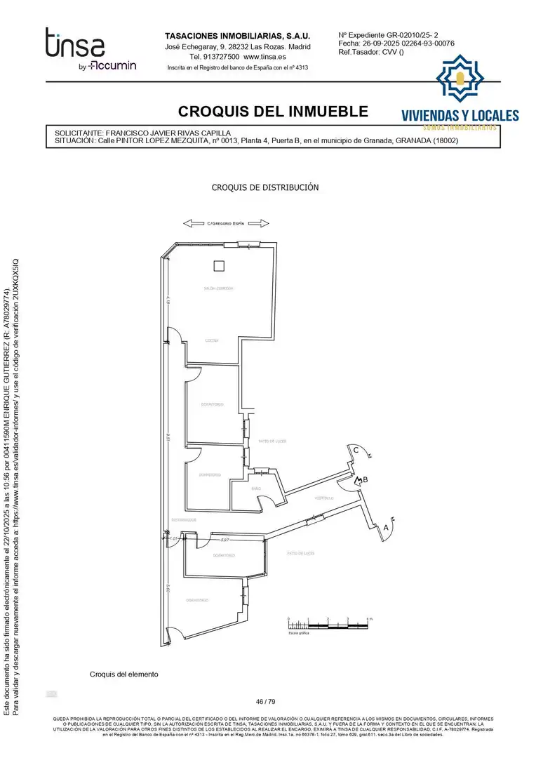 Piso con ascensor en venta en Calle PINTOR LOPEZ MEZQUITA, imagen 41