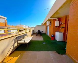 Terrace of Attic to rent in Alicante / Alacant  with Air Conditioner, Terrace and Balcony