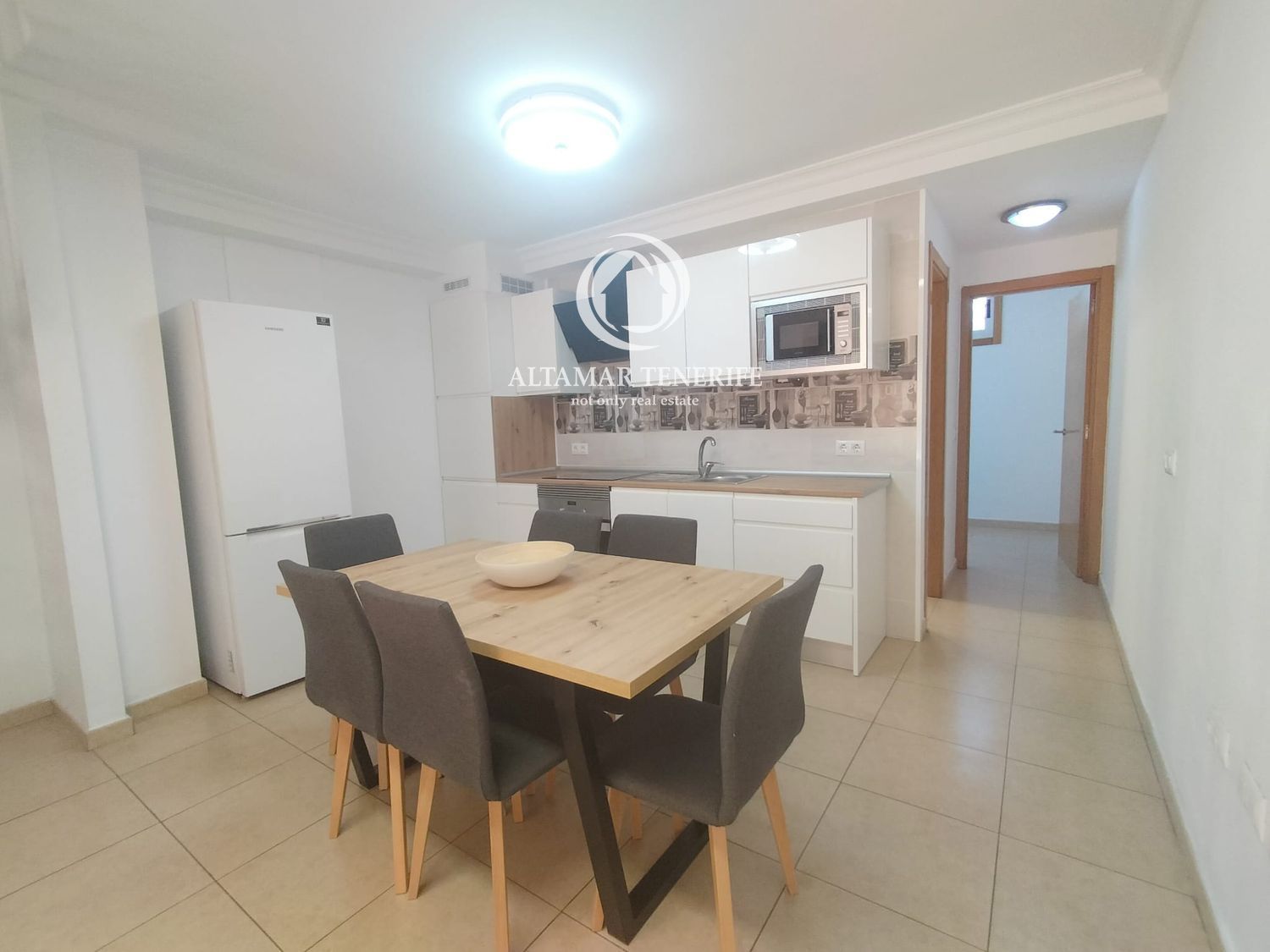 Kitchen of Apartment for sale in Guía de Isora  with Air Conditioner, Terrace and Storage room