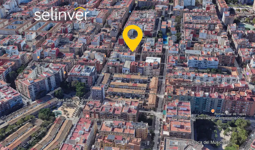 Vista exterior de Residencial en venda en Valencia