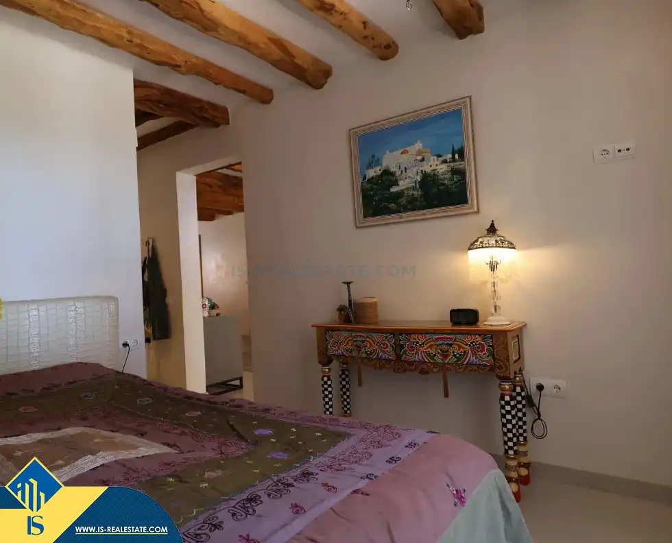 Schlafzimmer von Wohnung zum Verkauf in Santa Eulària des Riu mit Terrasse, Möbliert und Gemeinschaftspool