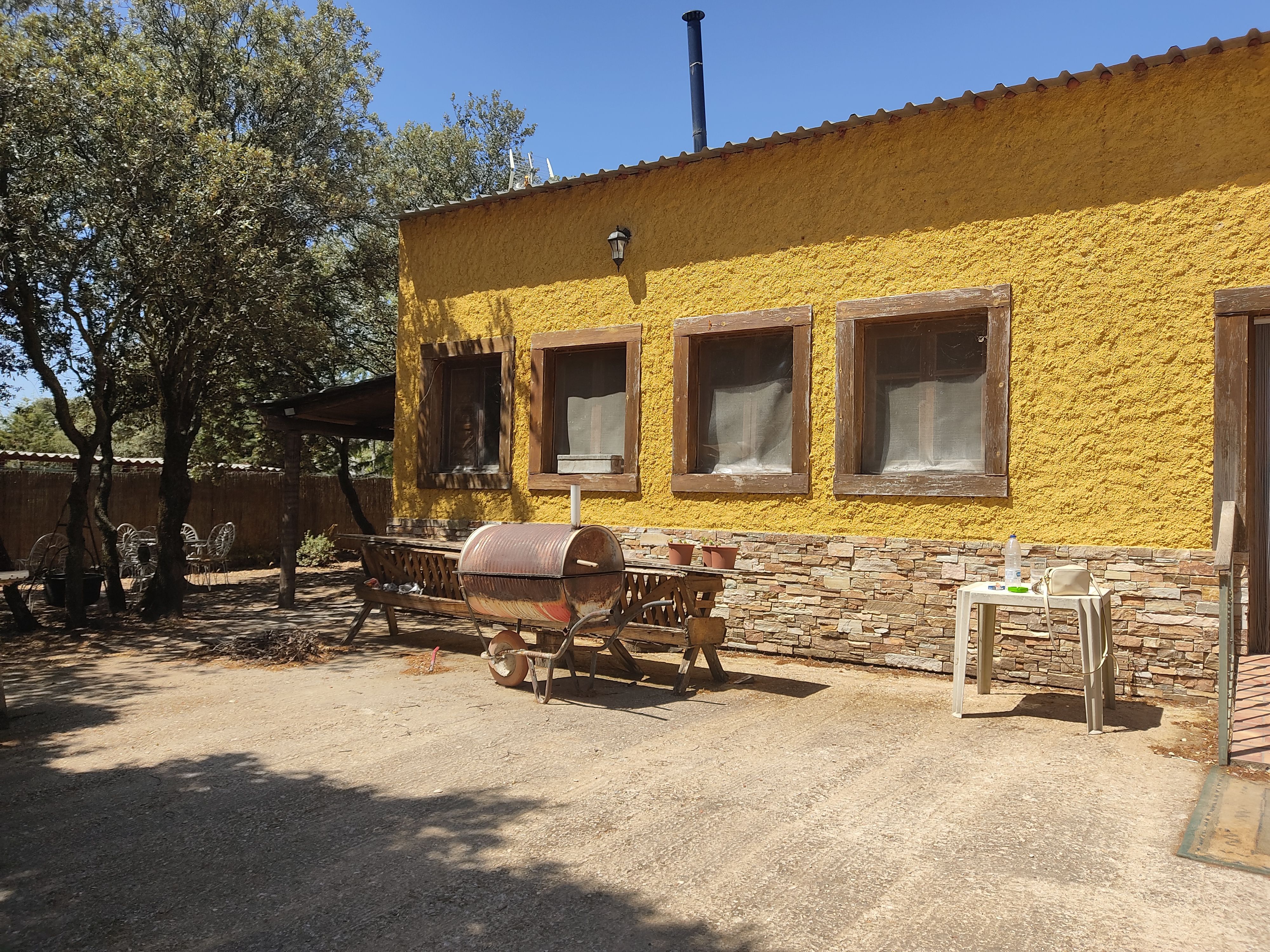 Exterior view of Country house for sale in Málaga del Fresno