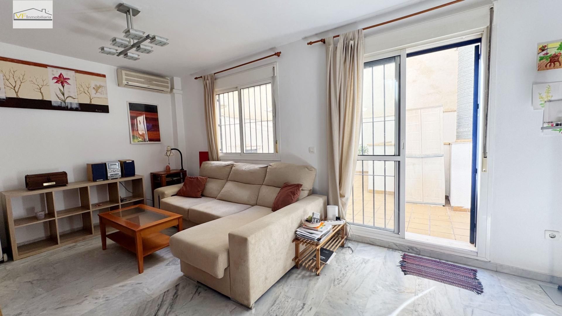 Living room of Flat for sale in Málaga Capital  with Air Conditioner