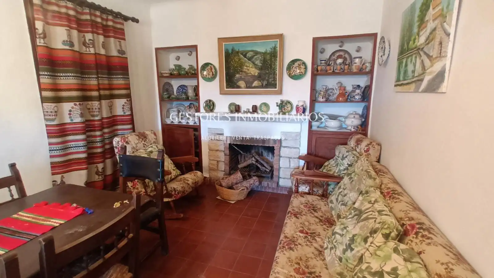 Sala de estar de Casa o chalet en venta en Ibi con Piscina