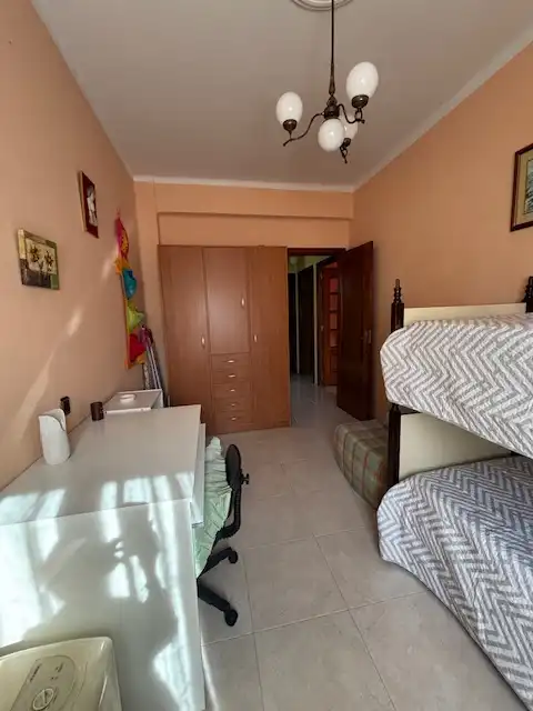 Bedroom of Flat for rent in Ferrol  with Parquet flooring, Furnished and Oven