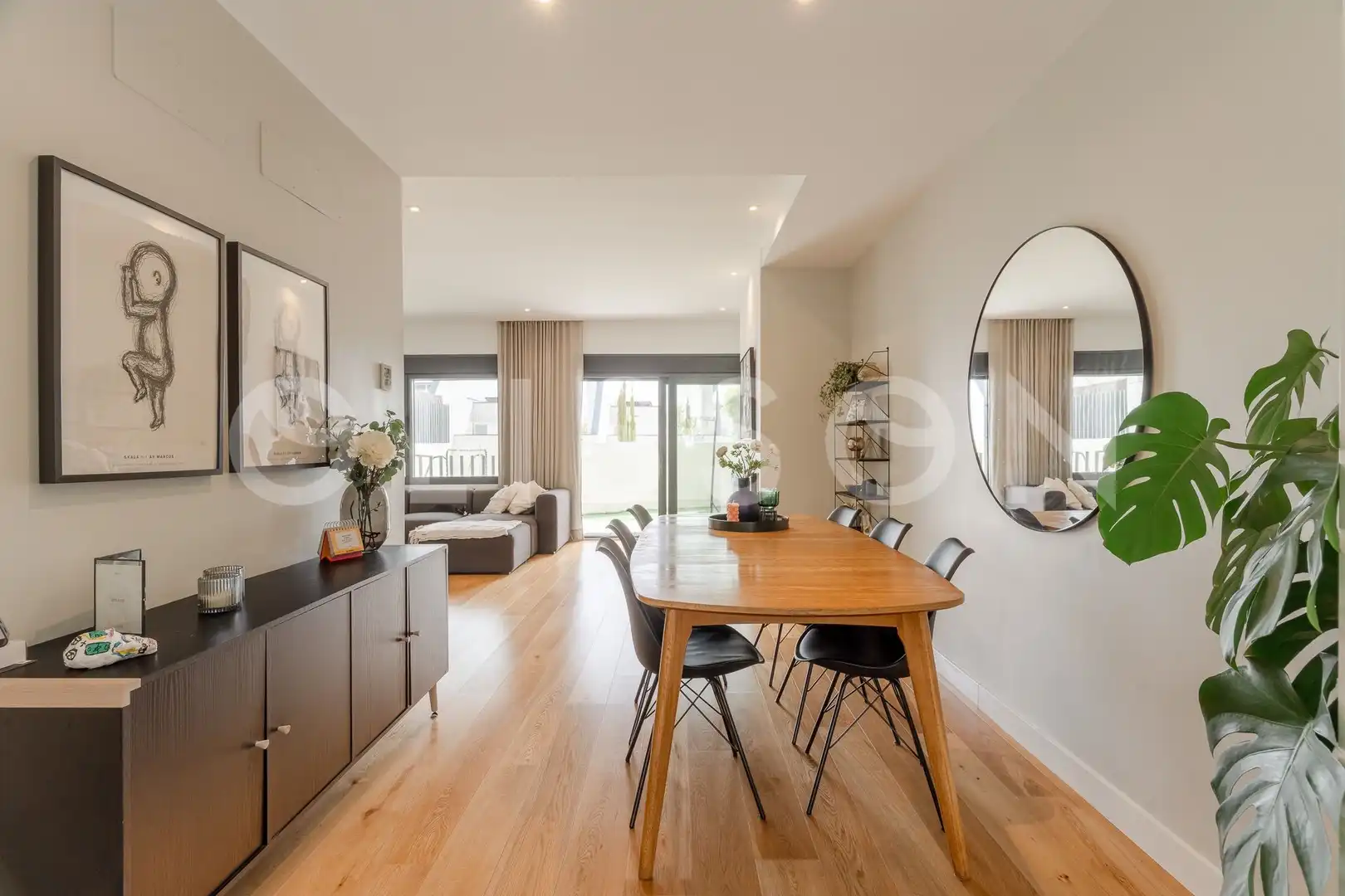 Comedor de Casa adosada en venta en La Moraleja con Aire acondicionado, Calefacción y Terraza