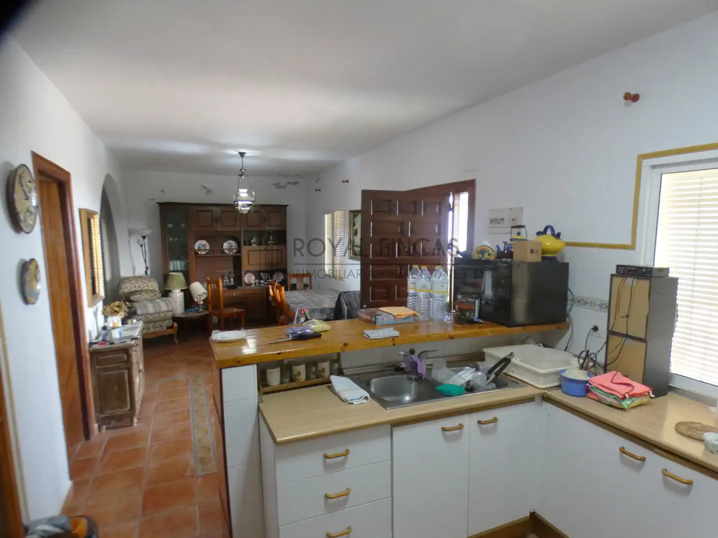 Küche von Country house zum Verkauf in Benalmádena mit Privatgarten, Terrasse und Schwimmbad