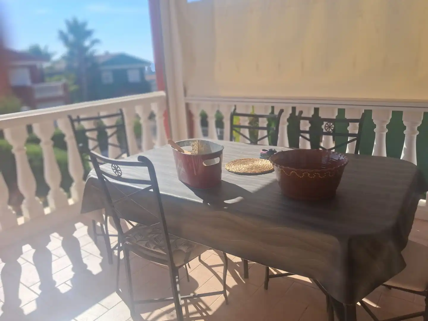 Terraza de Casa o chalet de alquiler en Peñíscola / Peníscola con Jardín privado, Terraza y Piscina