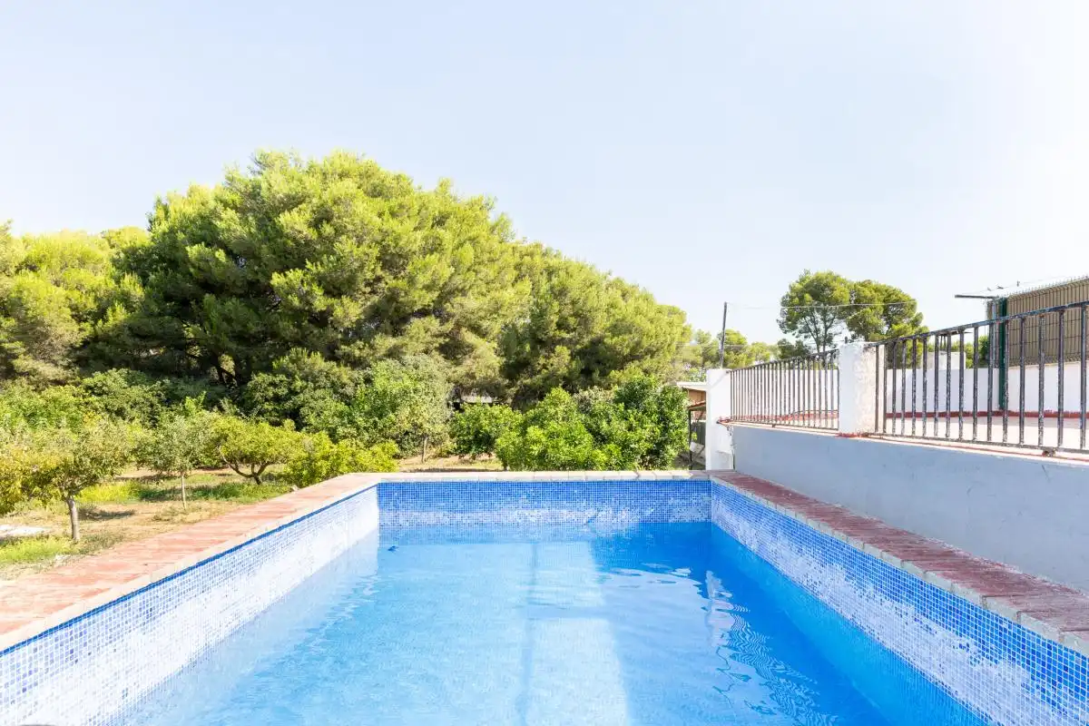 Swimming pool of Houses for rent in Bétera  with Heating, Private garden and Terrace