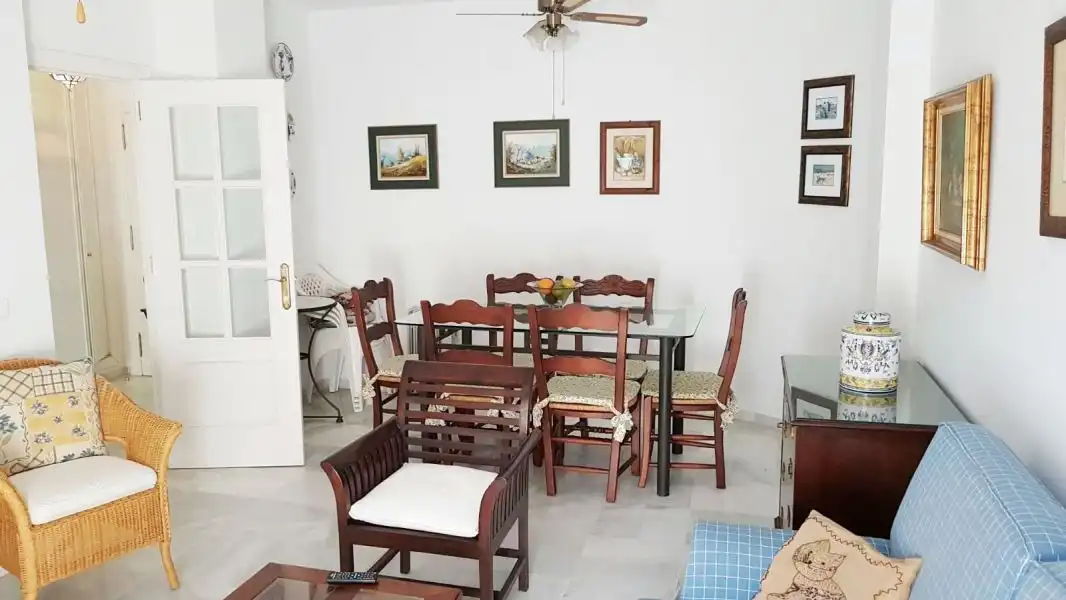 Dining room of Apartments for rent in El Puerto de Santa María  with Private garden, Terrace and Furnished