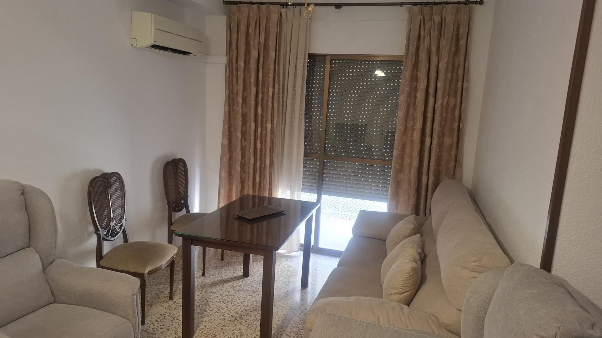Sala d'estar de Pis de lloguer en  Córdoba Capital amb Aire condicionat i Terrassa
