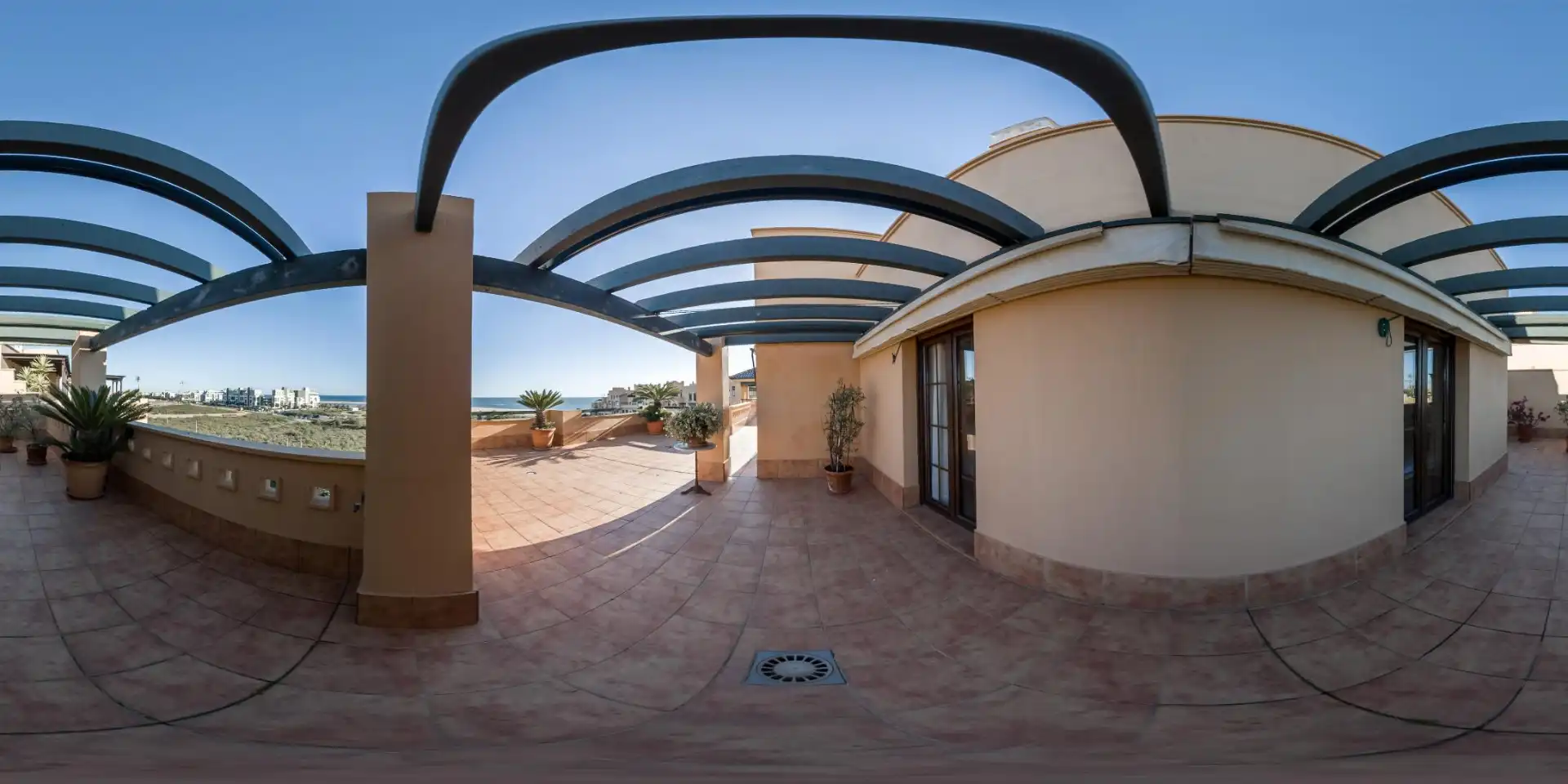 Terrasse von Dachboden zum Verkauf in Ayamonte mit Terrasse, Abstellraum und Möbliert