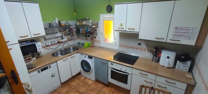 Cocina de Casa o chalet en venta en Elduain con Calefacción, Jardín privado y Terraza