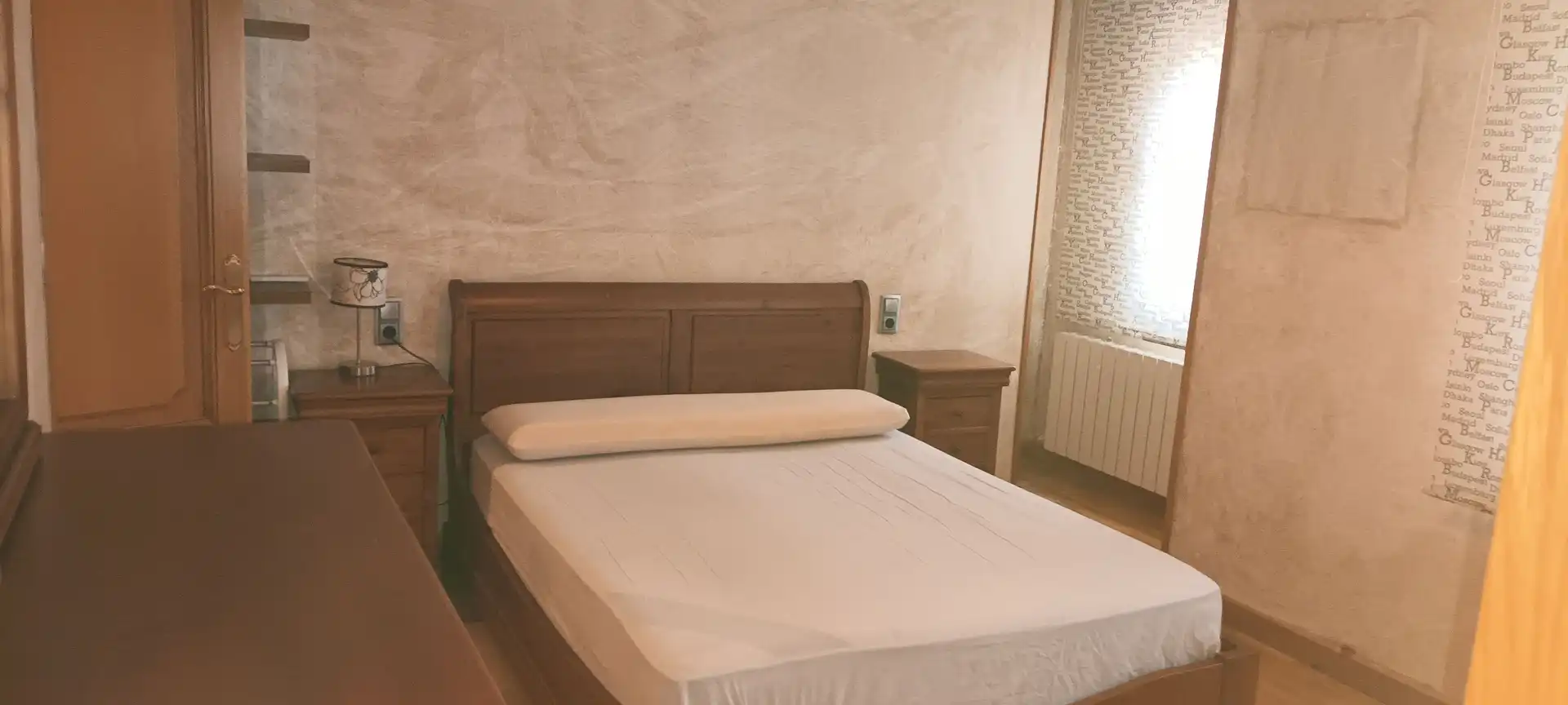 Schlafzimmer von Maisonette zur Miete in Segovia mit Klimaanlage, Heizung und Parkett