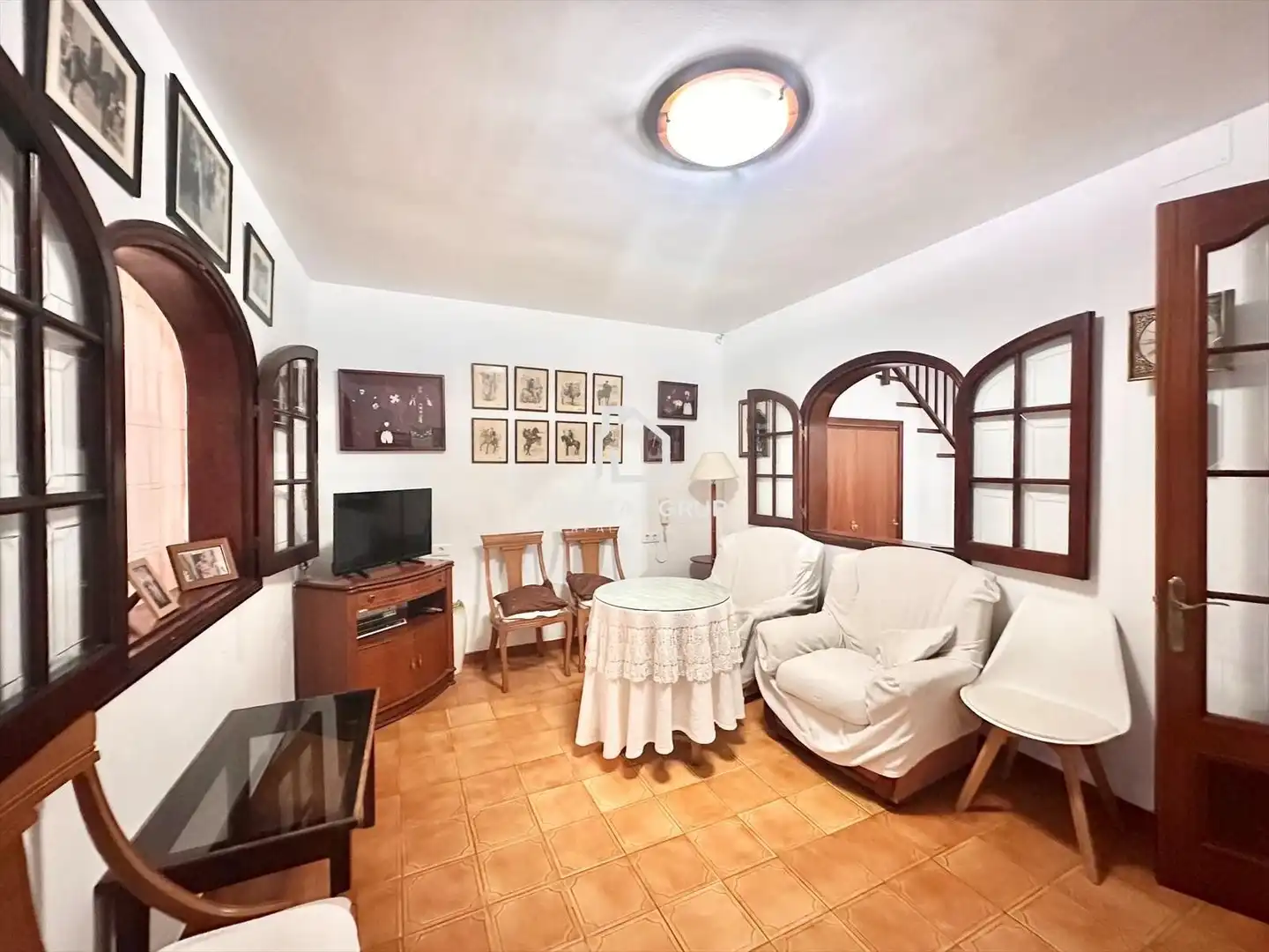 Sala d'estar de Casa adosada en venda en Ciutadella de Menorca amb Calefacció i Terrassa