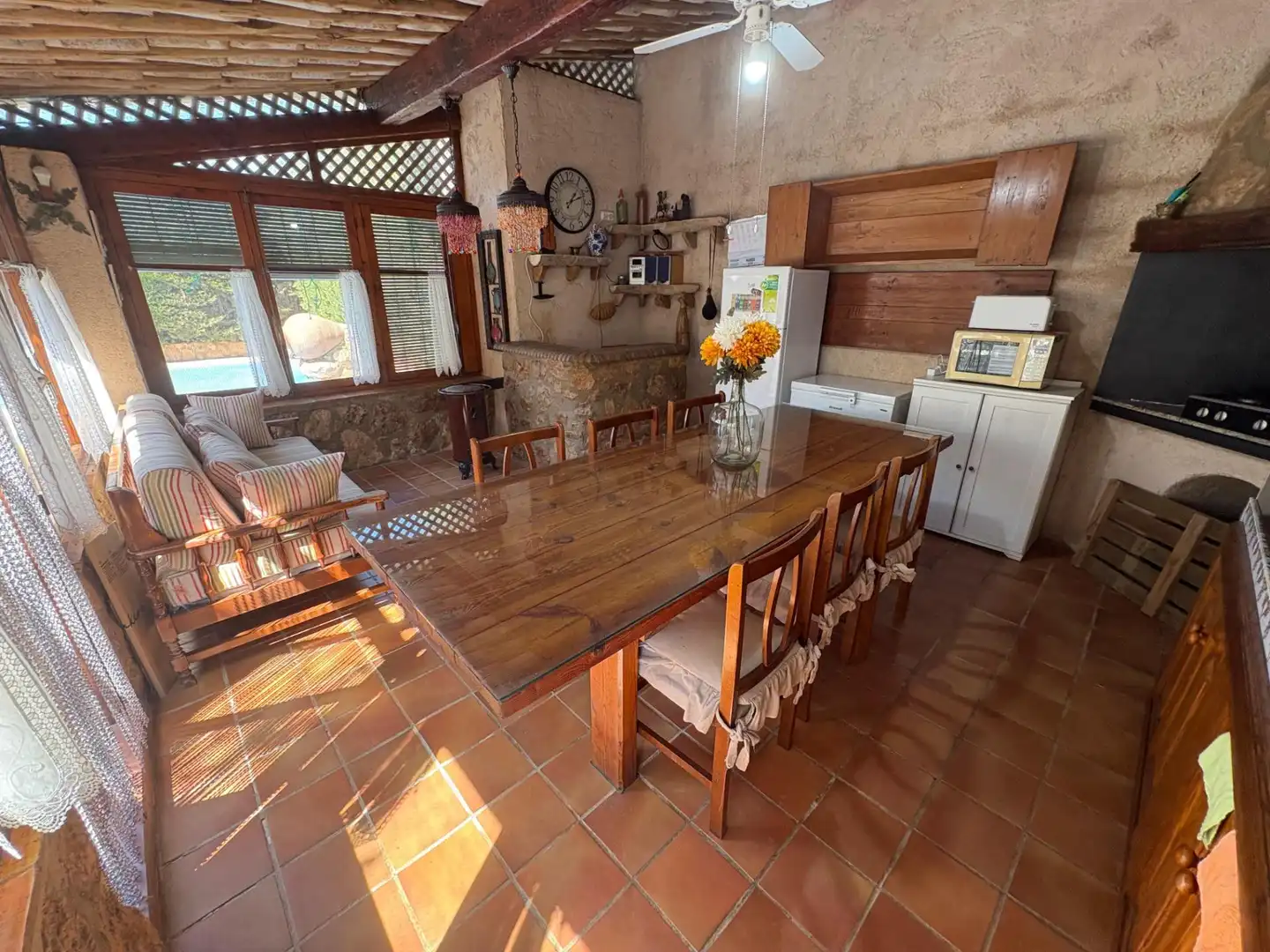 Dining room of Country homes for sale in Lorca