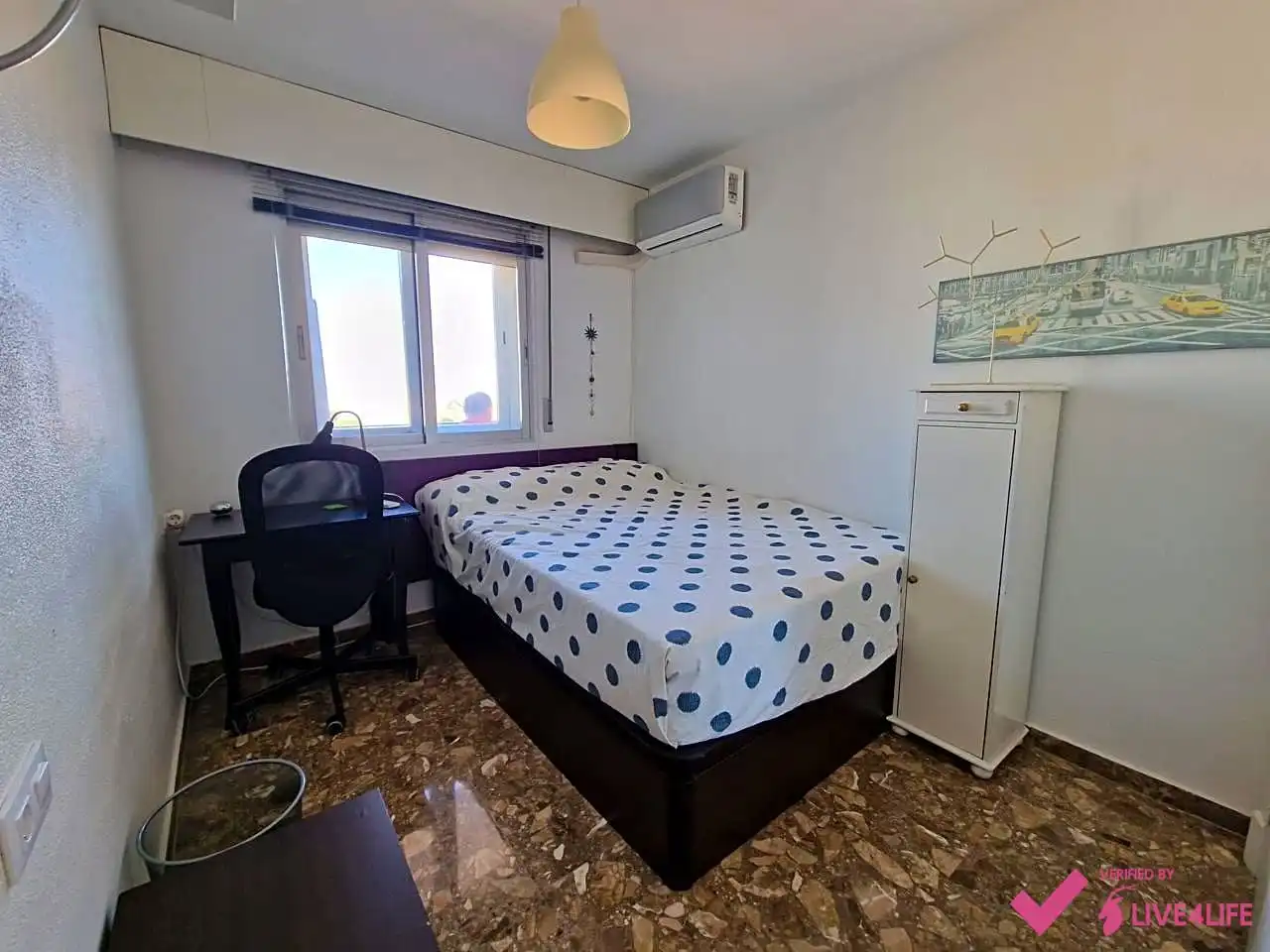 Habitación de Piso de alquiler en Sevilla con Aire acondicionado, Calefacción y Terraza