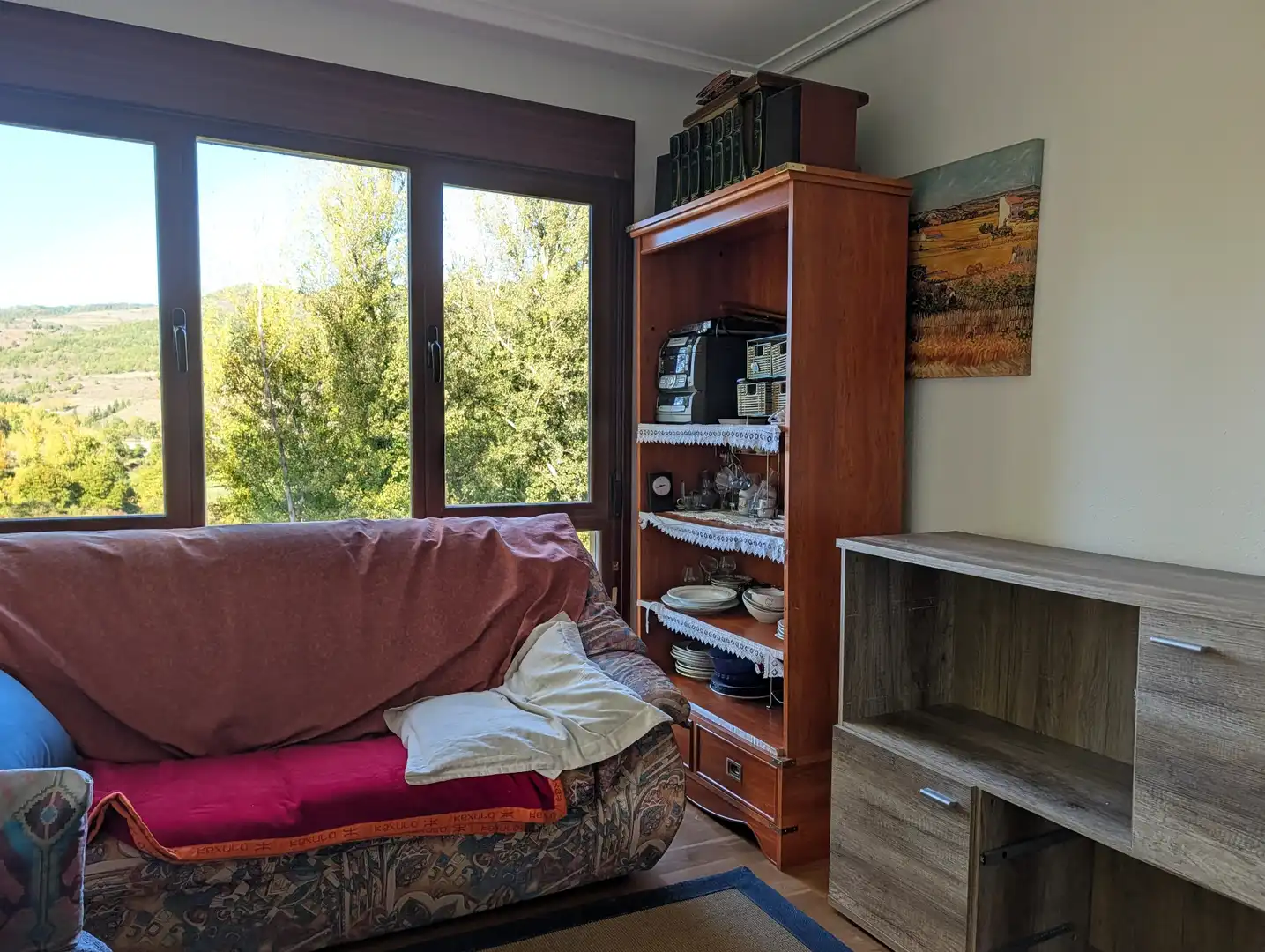 Wohnzimmer von Wohnungen zum Verkauf in Zorraquín mit Heizung, Abstellraum und Möbliert