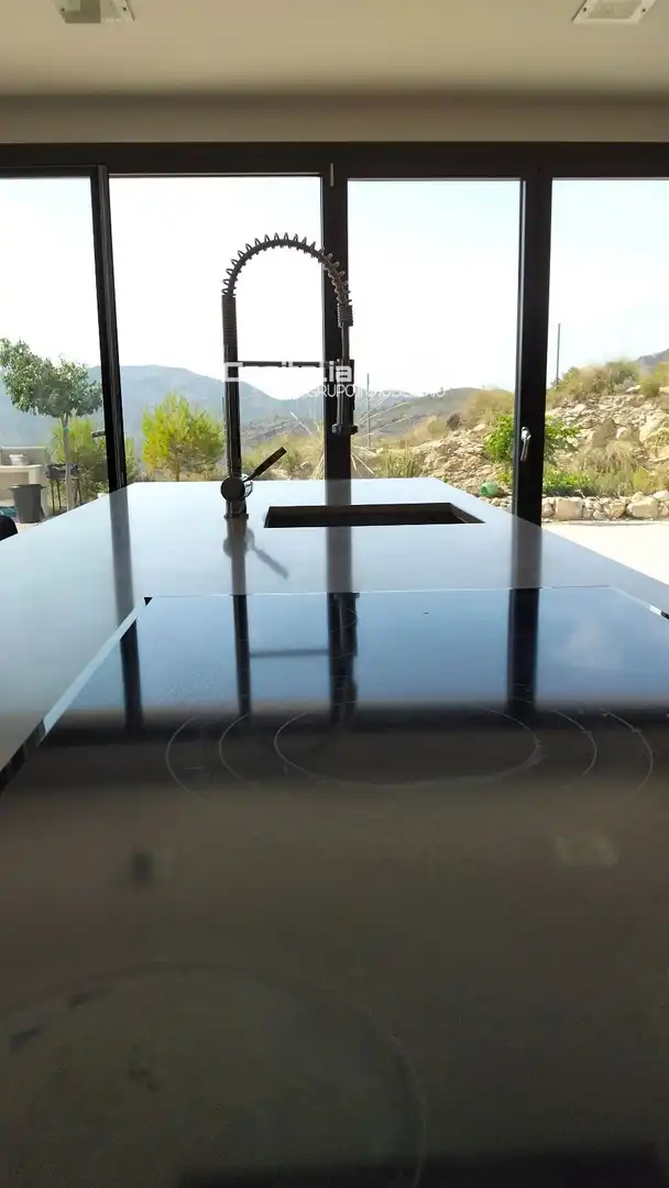 Cuina de Casa o xalet en venda en Relleu amb Aire condicionat, Calefacció i Piscina
