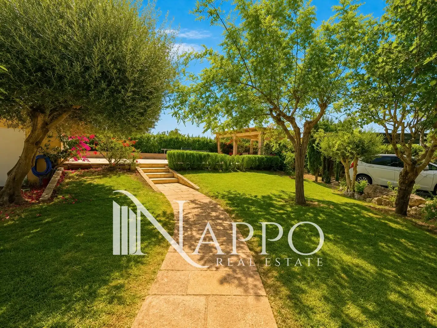 Jardín de Casa o chalet en venta en Pollença con Aire acondicionado, Calefacción y Piscina