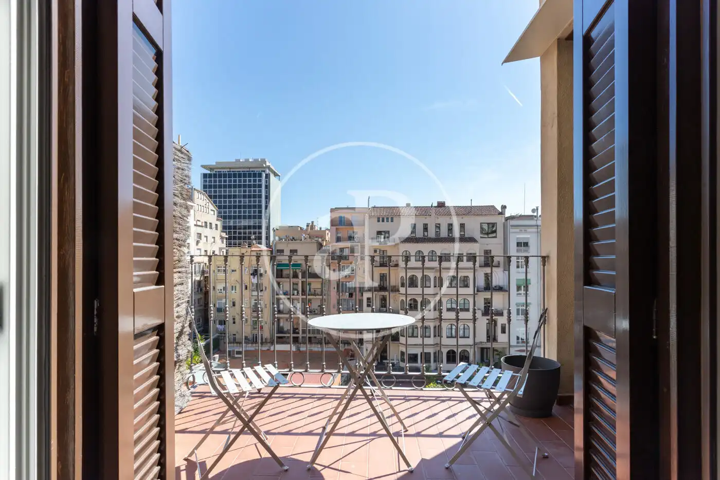 Terrace of Flat for rent in Barcelona  with Air Conditioner, Heating and Terrace
