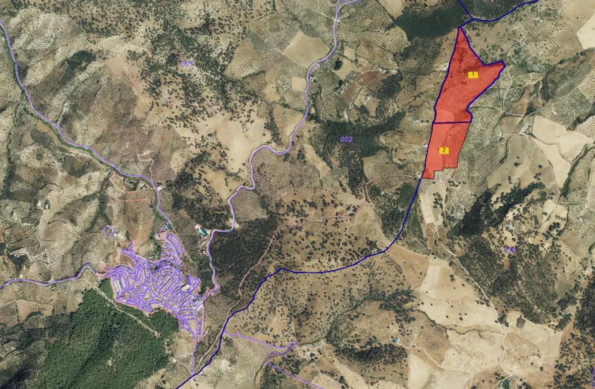 Finca rústica en venta en Montecorto