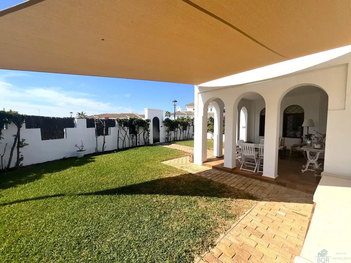 Jardín de Casa o chalet de alquiler en El Puerto de Santa María con Aire acondicionado, Calefacción y Terraza