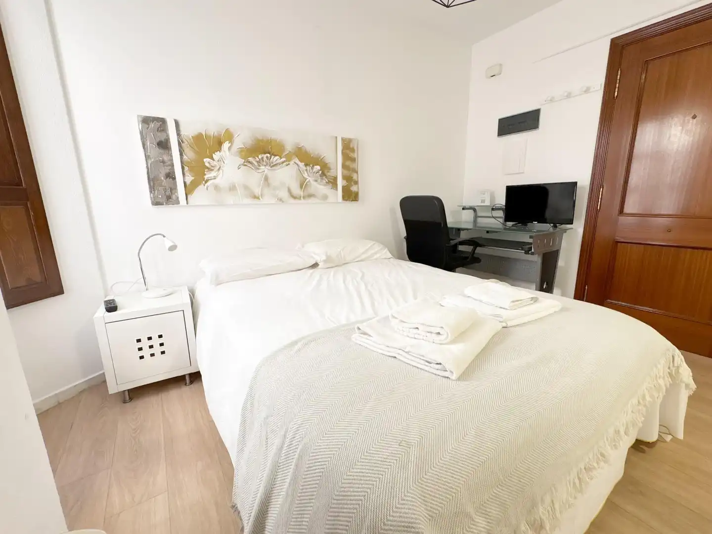 Dormitori de Estudi de lloguer en Salamanca amb Calefacció, Moblat i Balcó