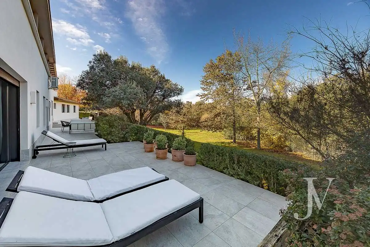 Terraza de Casa o chalet en venta en Ciudalcampo con Aire acondicionado, Calefacción y Jardín privado
