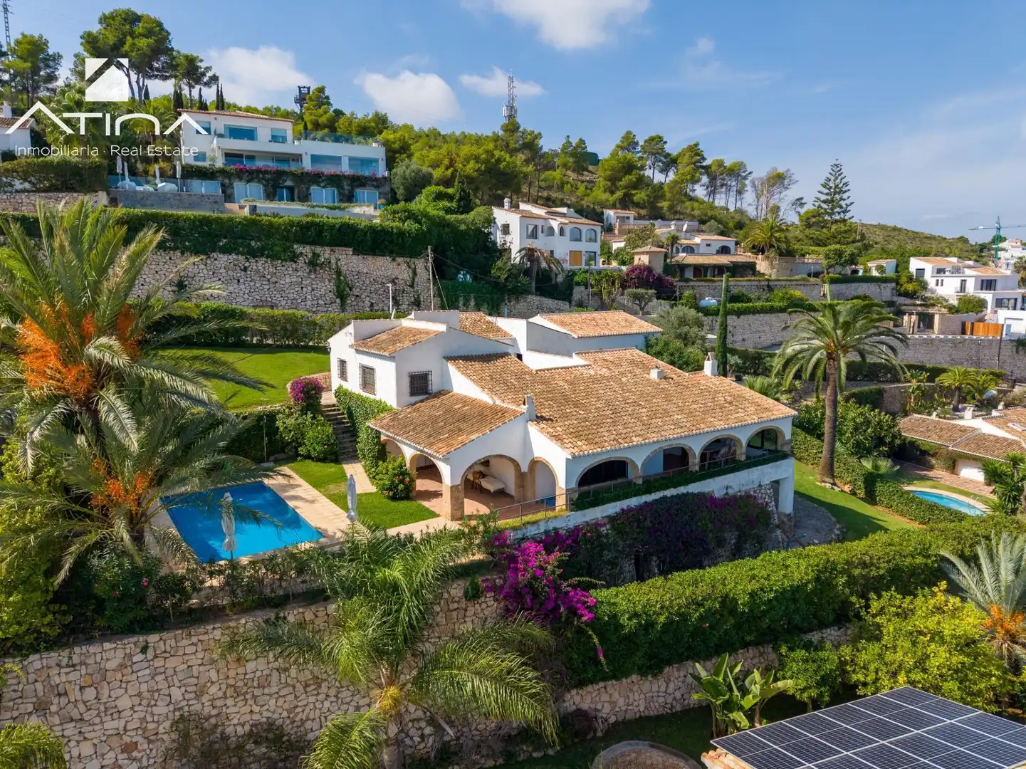 Exterior view of Houses for sale in Jávea / Xàbia  with Heating, Private garden and Terrace