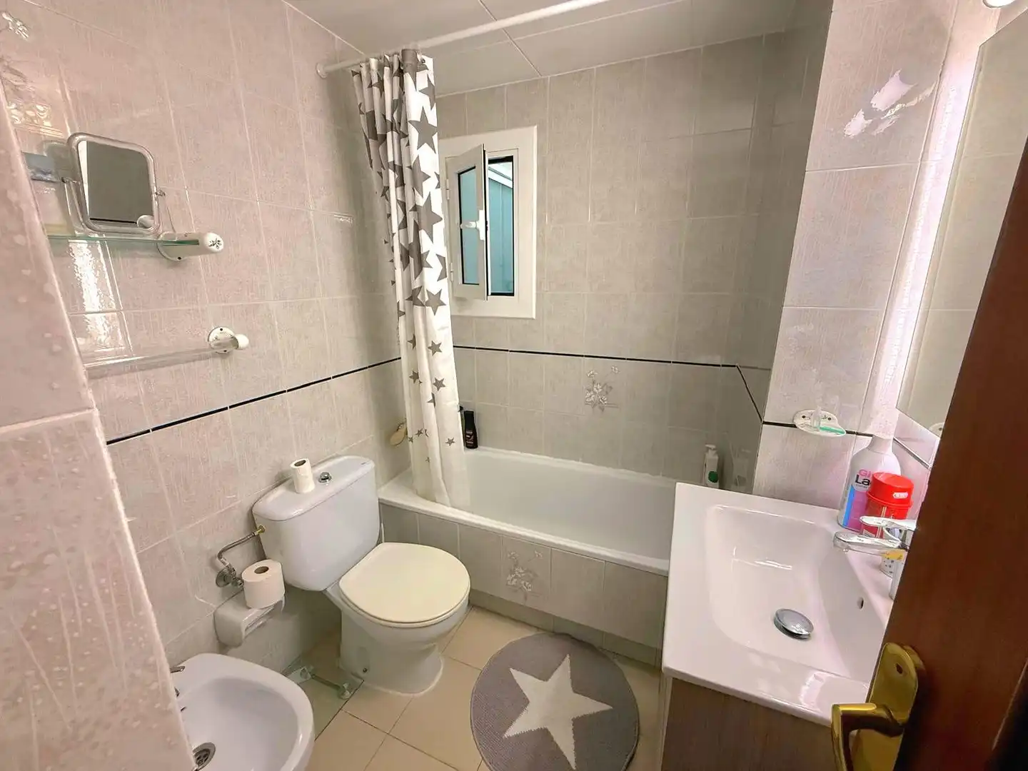 Baño de Apartamento en venta en Calafell con Calefacción, Jardín privado y Terraza