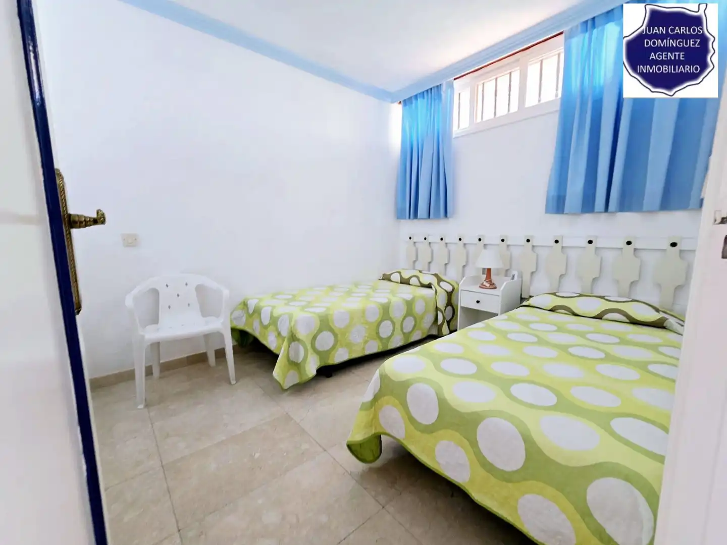 Dormitori de Apartament de lloguer en San Bartolomé de Tirajana amb Terrassa, Moblat i Piscina comunitària
