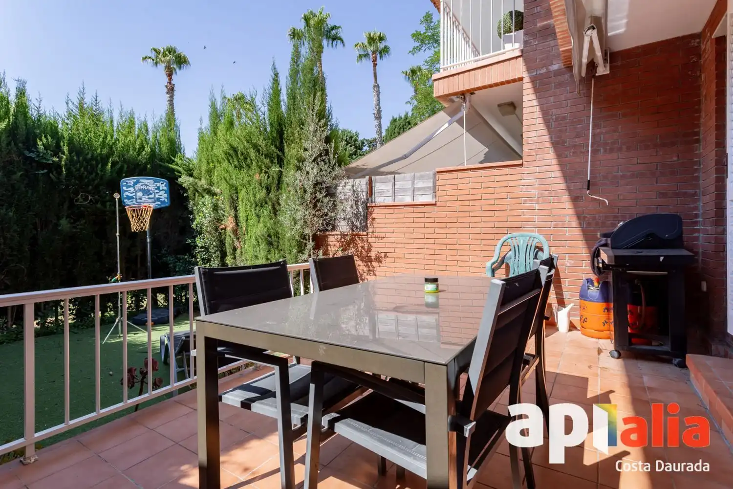 Jardí de Casa adosada en venda en Altafulla amb Aire condicionat, Calefacció i Terrassa