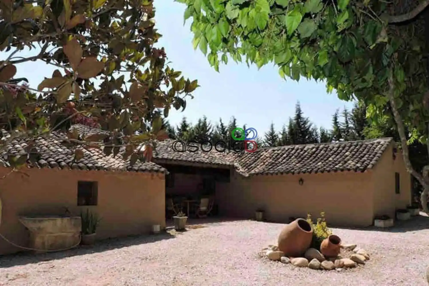 Jardín de Casa o chalet en venta en Heras de Ayuso con Jardín privado, Terraza y Piscina